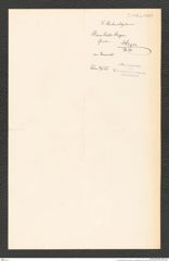 k.k. naturhistorisches Hofmuseum, Intendanzakten 1885-1896 (Hauer), Aktenzahl Z.418.a/1887, Seite 1